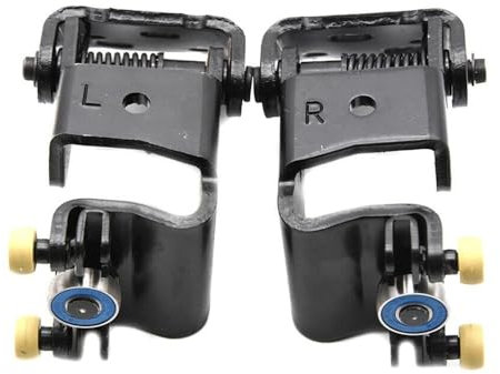 SZYNBQ Auto Türbegrenzer Kompatibel Mit Odyssey 1999 2000 2001 2002 2003 2004 72560-SOX-A53 72520-SOX-A53, 2 Stück, Scharnier Linke Und Rechte Schiebetür, Mittleres Rollenscharnier, Türscharnier