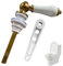 Jcasbdn Gold Toilet Handle, Heavy Duty Toilet Flush Handle Replacement with Plastic Lift Rods, Suitable for Most Water Tanks