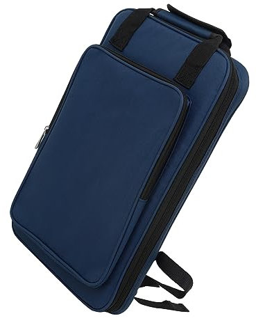 LOLIPPYY Drumstick Tasche Oxford mit Großer Kapazität Tragbare Drumstick Halterung für Schlagzeuger Verstellbarer Schultergurt Aufbewahrung für Stöcke Mallets und Zubehör