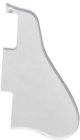 Für kompatibles Gibson ES-335 Schlagbrett, kurzes Gitarren-Pickguard (1-lagig, transparent)