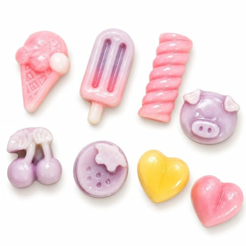 RhonixNemi Fruity Wax Candy, 240g/8.4oz, Mixed Flavors | Upgraded Edible Wax Candy, Chewy Retro Sweets, Novelty Vintage Treats, Parties & Gifts