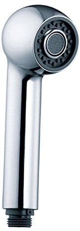 Beelee F103-CP Bad Küchenarmatur Ausziehbarer Sprühkopf Universal-Ersatzteil, 2 Strahlarten Geschirrbrause Ersatzhandbrause, Chrom poliert