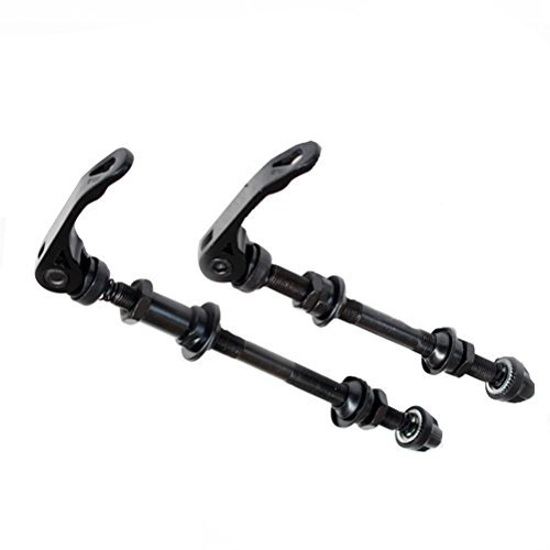 VORCOOL Fahrrad Achse Quick Release Fahrradnabe Vorn Hinten Fahrrad Achse Radnabe Fit für Rennrad, Mountainbike, MTB, BMX (1 para)