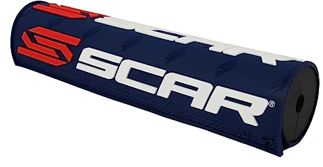SCAR Lenkerpolster Lenker mit Mittelstrebe moto cross quad dirt bike Enduro - Dunkelblau