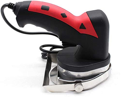 WUPYI2018 Kebab Slicer,80W Portátil Acero Inoxidable Kebab Cuchillo 3000 rpm, con piedra de afilar
