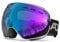 ACURE Ski Goggles, OTG Frameless Snow Snowboard Goggles of Dual Lens with Anti Fog and UV400 Protection for Men, Women, Youth (Blue, Large)