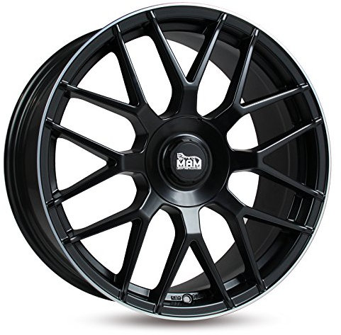 GT1-8.5JX20 5/108+114.3 ET45 72,6 MATT BLACK LIP POLISH