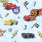Komar Disney Vlies Tapete - Cars Lets Race - 1 Rolle - Größe: 10,05 x 0,53 m - Kinderzimmer, Lightning, Auto, Rennwagen, Bunt