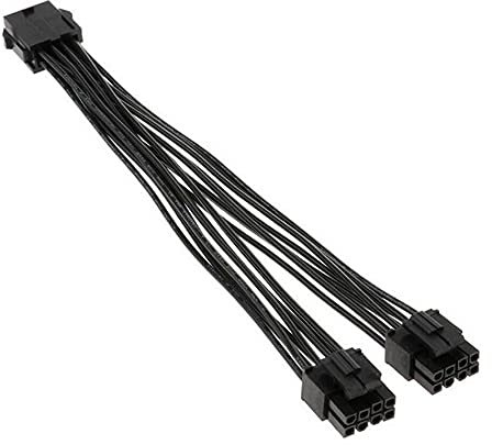 ZAHARA cavo CPU 8 pin Femmina a Doppio 8 Pin (4 + 4) maschio 18AWG cavo splitter di alimentazione CPU