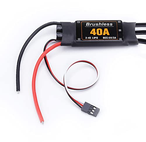WANGCL Bürstenloser ESC-Motor, 30 A, bürstenloser Motor, elektrischer Geschwindigkeitsregler, BEC-Ausgang, 5 V/3 A, für ferngesteuertes Auto, Monstertruck, Crawler, LKW, Drohne