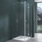 Mai & Mai Cabine de Douche 80x80x190cm Porte Pivo-pliante Paroi de Douche Carrée Verre Transparent de 6mm Easy Clean Rav27K