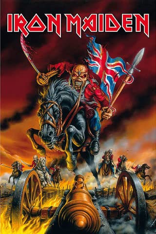 Iron Maiden - Maiden England - Musik Hard Heavy Band Poster Druck - Grösse 61x91,5 cm