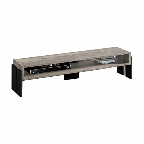 PROROOM Furniture TV-Schrank UMBA 120x35x30 cm - Lowboard für Fernseher - Skandinavischer Stil – Bequeme Kommode für RTV - TV - Konsole - Monitor - Koloniale Grange-Eiche