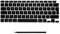 Generisch MacBook Air 13 (2020) A2337 DE-Layout QWERTZ Tasten-Set - Silber