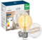 ANTELA Lampadina LED Classe A, E27 5W 1055LM 2700K Luce Bianca Calda Sostituisce 75W, Lampada a Risparmio Energetico Classe A, Non Dimmerabile, 2Pz