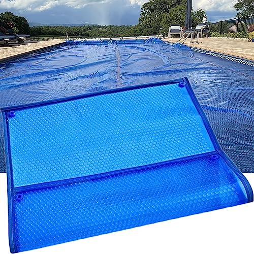 LXLZYXSF Cubierta Solar Piscina Cubierta De Piscina Burbuja Manta Solar Servicio Pesado Flotante Retención De Calor Manta De SPA, Cubiertas Térmicas Rectángulo (Size : 5X10m/16X32.8ft)
