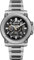 Ingersoll The Freestyle Herren-Automatikuhr, 45,5 mm, mit Skelett-Zifferblatt und zweifarbigem Silber/IP-Gun-Armband
