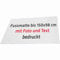 INDIGOS UG - Fussmatte außen personalisiert - XL - Bedruckt 120x70 cm - mit Wunschtext und Foto individuell beschriftet - Fußabtreter - Türmatte - Schmutzfangmatte - Tür - Büro - Restaurant - Firma