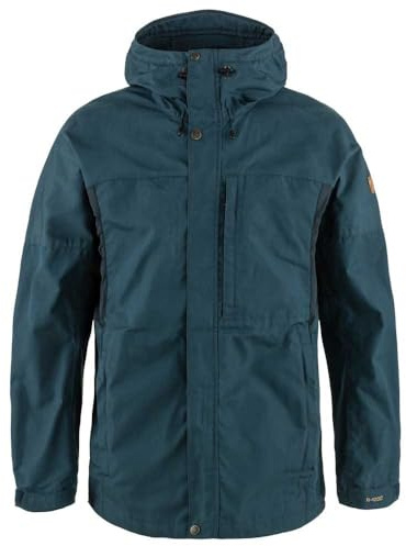 Fjällräven Herren Kaipak M Jacket, Mountain Blue/Dark Navy, L EU