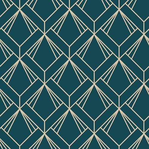 ReWallpaper Tapete Grün Muster Geometrische Klebefolie Möbel Grün Muster Tapeten Wohnzimmer Modern Möbelfolie Selbstklebend Muster Boho Tapete Badezimmer Wasserfest Mustertapete Geometrisch 44.5cm×3m