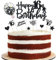 ALEGRE Sweet 16 Geburtstag Jungen Mädchen,10 Stück Schwarz Tortendeko 16 Geburtstag Deko,Glitzer Happy 16th Birthday Cake Topper,Hello 16 Kuchen Deko 16 Jahre,Tortenaufsätze Geburtstagsdeko 16