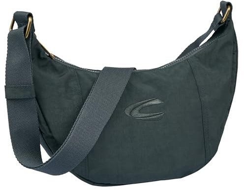 camel active Herren Umhängetasche aus Nylon Dunkelblau, Menswear-S