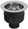 Liquida TF528CH TOP-FIX 90mm Chrome Basket Strainer Kitchen Sink Waste