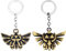 PYTRARTY Zelda Schlüsselanhänger,Zelda Merch,2Pcs Zelda Schlüssel Anhänger,Zelda Keychains, Zelda Rucksack Schlüsselanhänger,Zelda Merch Für Jungen Und Mädchen.