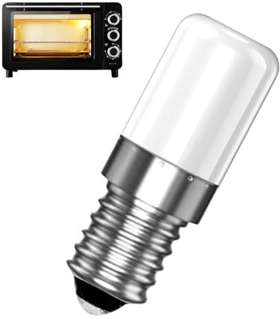 Fridge Light Bulbs - Fridge Bulb Screw | Refrigerator Light | Sewing Machine Bulb | Led Bulb Replacement for Fridge & Freezer | 2w Appliance Fridge Light Bulbs | 200lm Freezer Light Bulbs for Home