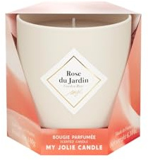 MY JOLIE CANDLE - Bougie parfumée Rose du Jardin Classique 180g 36h