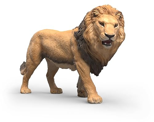 Schleich WILD Life | Afrikanischer Löwe 14974 | 12 x 4 x 7 cm | ab 3 Jahren | detailgetreue Tierfigur & Sammelfigur | Zoo Spielzeug | Geschenk für Jungen und Mädchen | Deko für Geburtstag