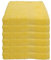 Julie Julsen 6er Pack Handtuch 23 Farben erhältlich weich und saugstark 500gsm Öko Tex 50 x 100 cm Citrone