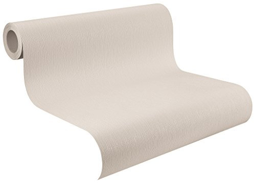Rasch Tapeten Rasch Relief-Tapete auf Papier, Uni mit Struktur in beige, 300116