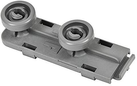 SPARES2GO Front Basket Wheels Support Rail Adjustment Fits Zanussi Dishwasher