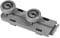 SPARES2GO Front Basket Wheels Support Rail Adjustment Fits Zanussi Dishwasher