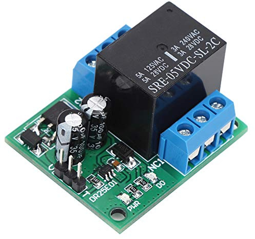 Placa del Módulo de Relé de Señal Placa de Relé Biestable de Doble Tiro Placa de Relé Biestable Voltaje de Entrada Versión de 24 V 12 V Opcional Para Accesorios de Computadoras Automotrices(Dc6-24V)