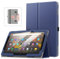 MoKo Case Fits All-New Amazon Kindle Fire HD 10 & 10 Plus Tablet (13th/11th Generation, 2023/2021 Release) 10.1 - Slim Folding Stand Cover with Auto Wake/Sleep, Indigo