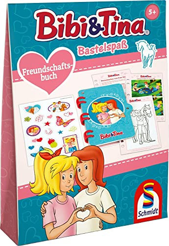 Bibi & Tina, Bastelspaß, Freundschaftsbuch: BASTELSETS IN FALTSCHACHTEL