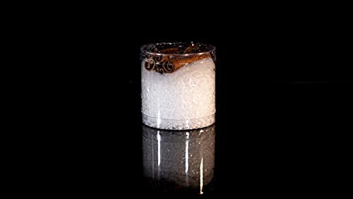 Riffelmacher 68163 - Deko-Set, 400 ml Kunstschnee und 5 Stück bzw. 30 gr Zimtstangen in der Dose, Dekoration, Kranz, Gesteck, Winter, Weihnachten, Advent