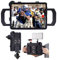 MegaMount Multimedia Rig Case Stabilizer for Apple iPad Pro 12.9 Latest 2021-22 5th Gen M1 2020 4th GEN and 2018 3rd Gen Attach Lenses Lights Mics for Video Recording. Mounts on Tripods and Monopods
