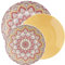 LA PORCELLANA BIANCA Marrakesh Dinner Service for 6 People: Ceramic, Decorative Moroccan, Plate Set with 18 Plates