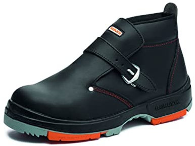 ROBUSTA Calzado Seguridad, Pino S3+Ci+HI+HRO+SRC Acero 35/50 Unisex Adulto, Negro, 42 EU Ancho