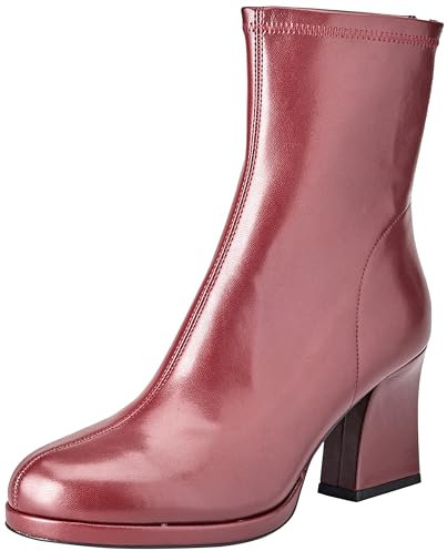 Pinko JOMELI Tronchetto Similpelle S, Stivaletto Donna, WW5_Ribes Intenso, 35 EU