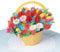 Sweetpopup® 3D Pop Up Karte Glückwunsch Geburtstag Jahrestag Genesung Danksagung | Metallic-Papier & inkl. Notizkarte | Klappkarte Blumen, 086z