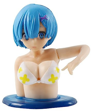 Gehanico Chest Shaking Ornaments Mädchen Modell Statue 2 pcs Anime Figur Anime Ornamente Kawaii Spielzeug im Auto Haus Desktop Dekoration Ornamente Sammlung (Loli)