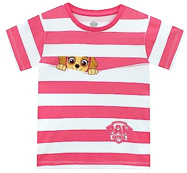 PAW PATROL T-Shirt Mädchen | Mädchen Tshirt Skye | Baumwolle Hemd | Offizielle Handelswaren