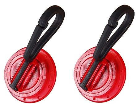 Kisangel 2 STK LED Rucksacklicht geführter Rucksack nachtlampe Sportrucksack Sicherheits-LED-Licht für Gepäck Taschen Warnlicht Blitzlichter Lichter Geschenk