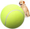 Riesiger Tennisball - Große riesige Hundebälle,Großes Haustierspielzeug, lustiger Outdoor-Sportball für mittelgroße und kleine Katzen, Hunde, Spielplatzspaß