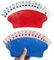 Elegance-go Kartenspiel Halter,2 Stück Freisprechkartenhalter Spielkarten Kartenhalter Kinder Kunststoff Kartenspiele Kartenhalter Spielkartenhalter für Kinder,Erwachsene,Senioren,Kartenspielzubehör