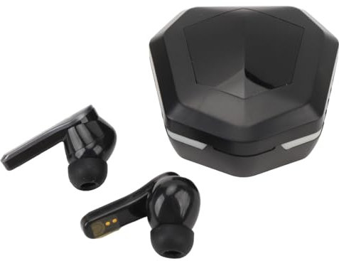 Topiky Wireless Earbuds, Deep Bass Touch Control 5.3 Headphones with Led Display and Light, for Gaming